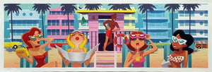Bungalow Graphics. Sun-Worshippers