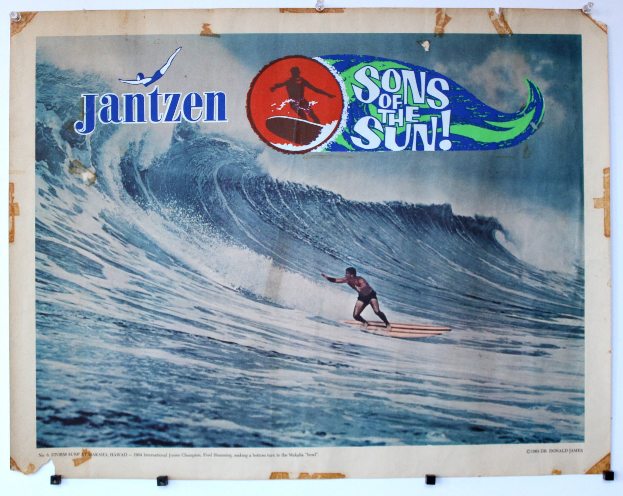 Sons of the Sun. Jantzen Promo poster.