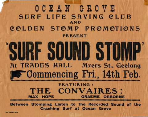 Surf Sound Stomp. Ocean Grove.