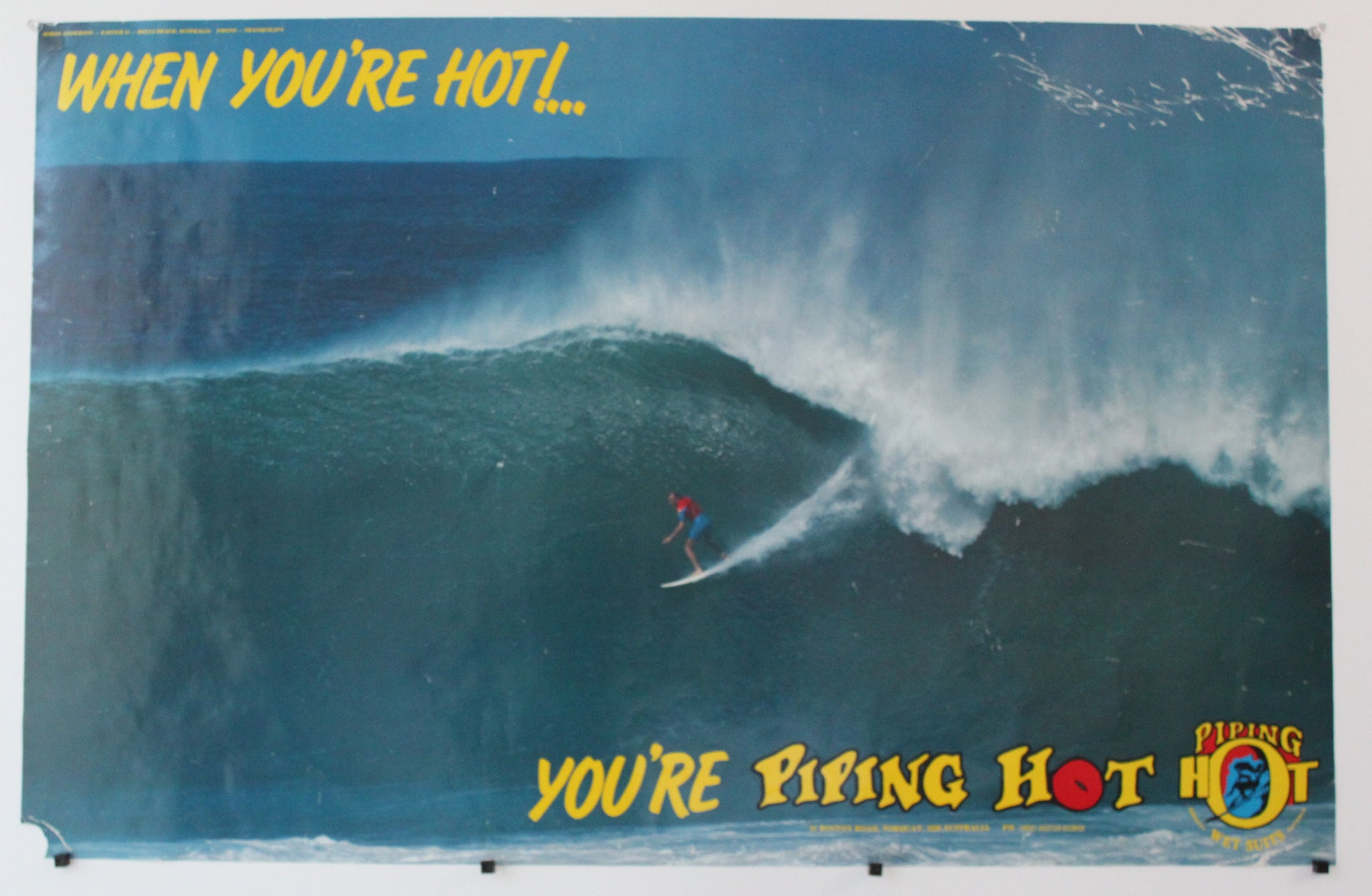 Piping Hot Promo Poster. 1981.