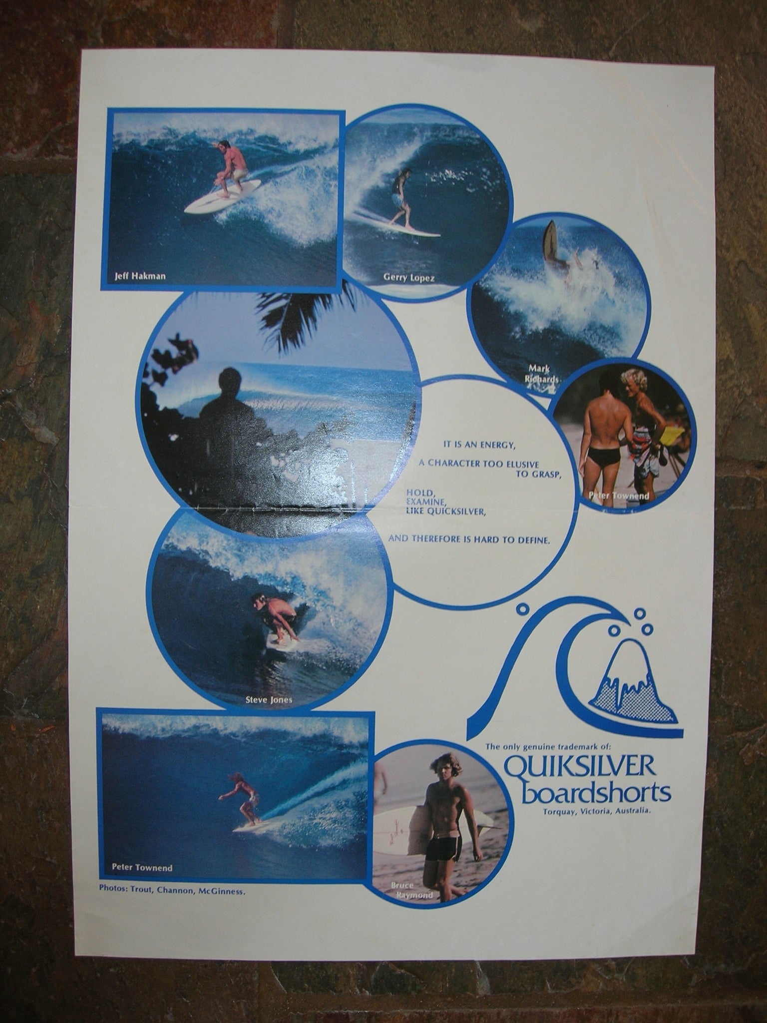 Vintage Quiksilver Poster