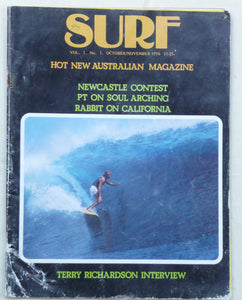 "Surf" Magazine. Volume 1 No 1.