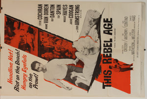 This Rebel Age. Original US one sheet poster.