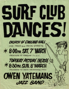 Surf Club Dance-Torquay. 1964.